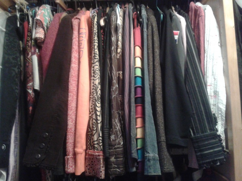 Winter kleding uitgezocht